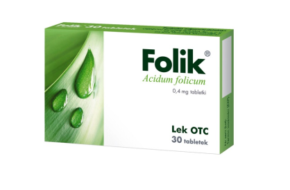 Folic 0,4mg x 30tabl.