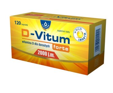 D-Vitum forte 2000j.m. x 120kaps.