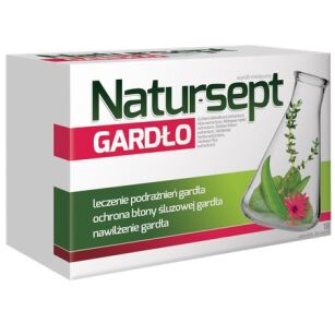 NaturSept Gardło 18 pastylek