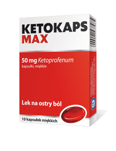 Ketokaps Max 50mg x 10kaps.