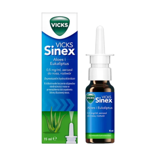 Vicks Sinex Aloes i Eukaliptus x 15ml