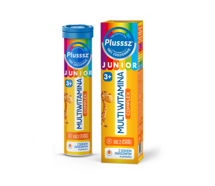 Plusssz Junior Multiwitamina Complex tabl.