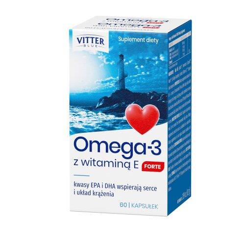 Omega-3 z wi. E Forte x 60kaps.VITTER