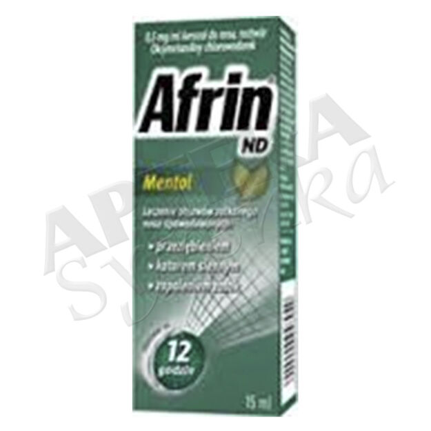 Afrin ND Mentol aerozol do nosa 0,5% 15ml