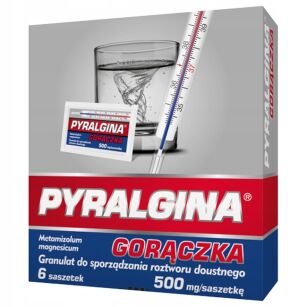 Pyralgina Gorączka 500 mg x 6 sasz.