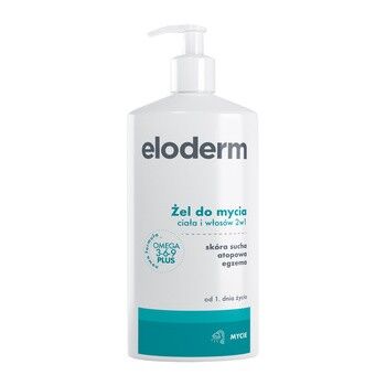 ELODERM Żel d/mycia 400ml