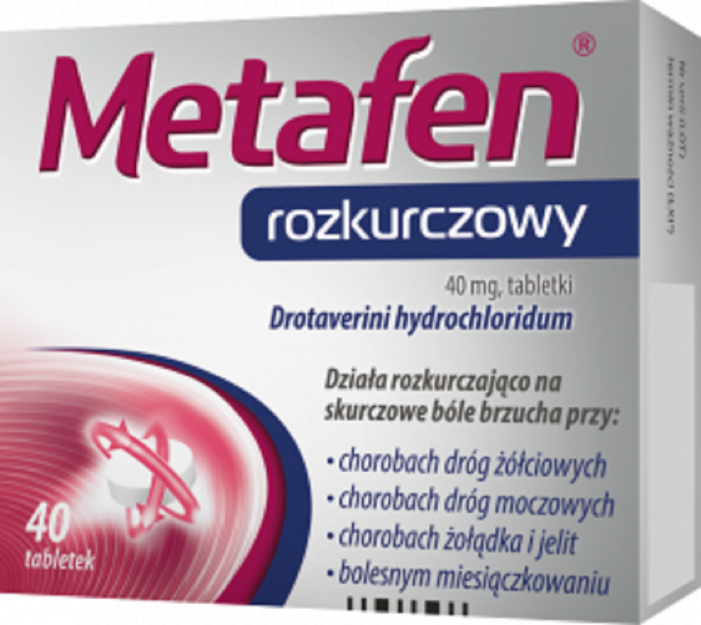 Metafen rozkurczowy x 40tabl.