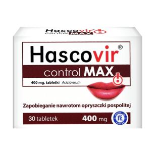 Hascovir Control Max 400mg x 30tabl.