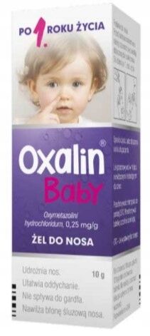 Oxalin Baby żeldonosa 0,25mg/g 10g(but.)