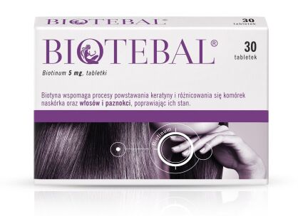 Biotebal 5mg x 30tabl.