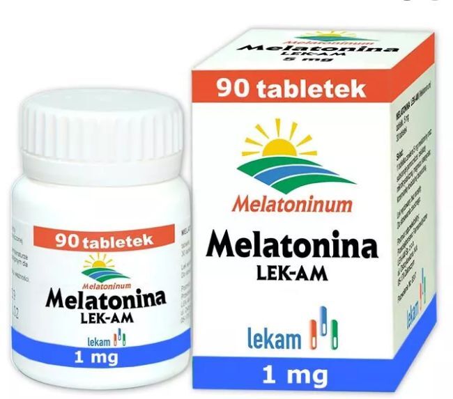 Melatonina 1mg x 90tabl. LEKAM