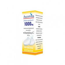 Vit. C 1000mg x 10tabl.mus.Ascorvita