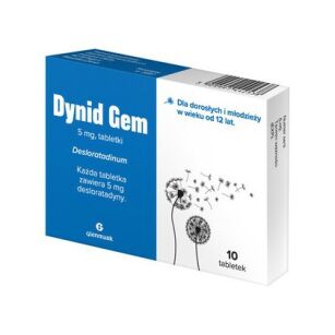 Dynid Gem 5mg x 10tabl.