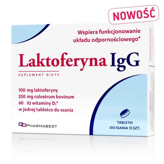 Laktoferyna IgG x 15tabl.