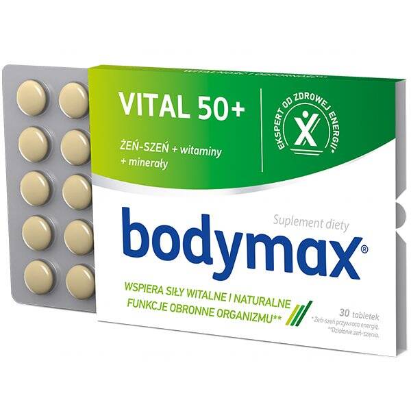 Bodymax 50+ x 30tbl (1listek)
