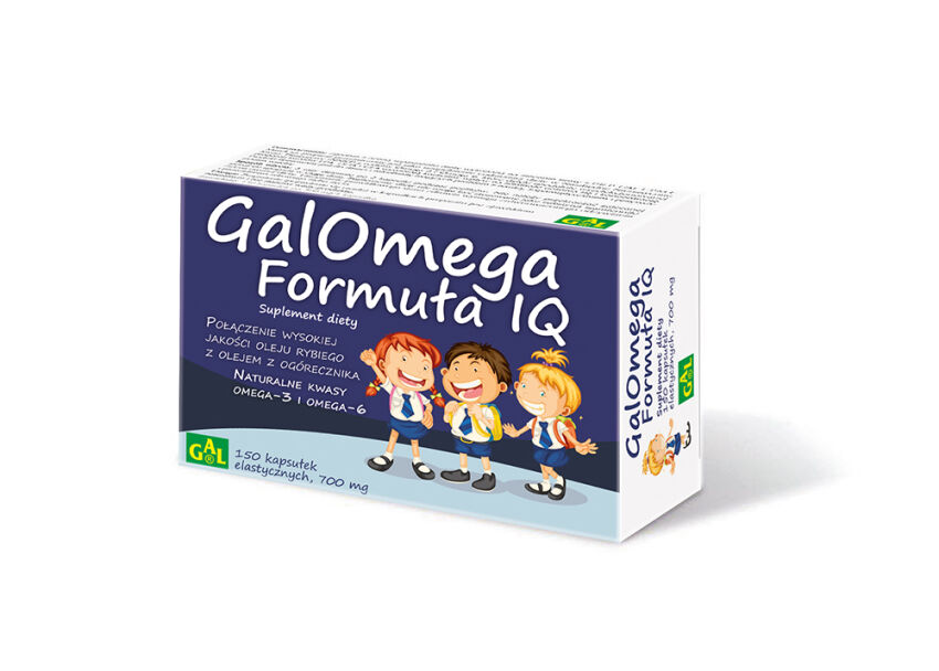 Galomega Formuła IQ GAL x 150kaps.