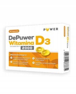 DePuwer Witamina D3 2000 x 60kaps.