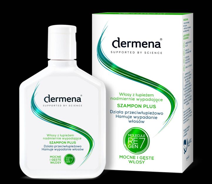 DERMENA PLUS szampon przeciwłupież.200ml