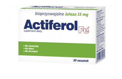 Actiferol Fe 15mg x 30 saszetki