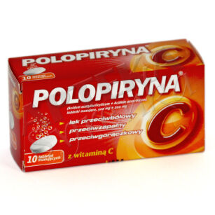 Polopiryna C x 10tabl.mus.