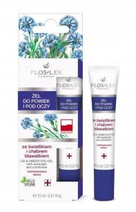 FLOS-LEK zel p/oczy swietlik+chaber 15ml