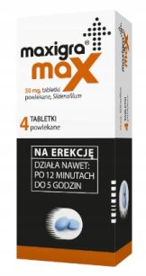 Maxigra Max 50mg x 4tabl.