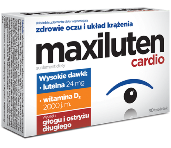 Maxiluten Cardio 30 tabl.