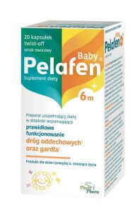 Pelafen Baby 6m+ x 20  kaps.twistoff 