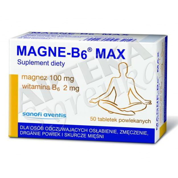 Magne B6 Max x 50tabl.