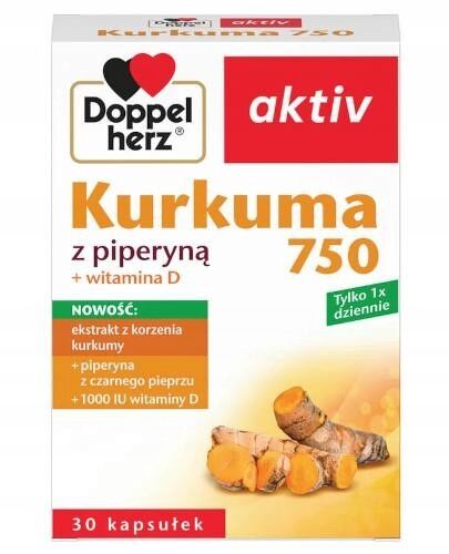 DH Kurkuma z piperyną 30 kaps. 