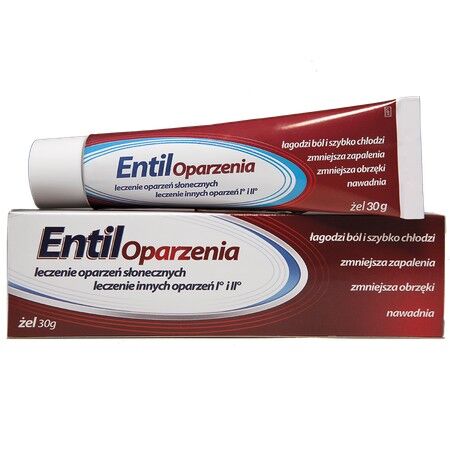 ENTIL Żel na oparzenia 30 g