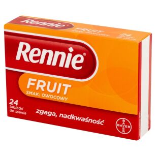 Rennie Fruit x 24tabl.