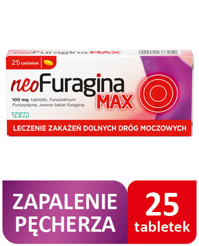 NeoFuragina Max 100mg x 25tabl.