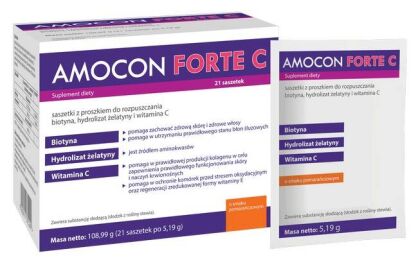 Amocon Forte C x 21 sasz.pomarańcza