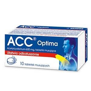 ACC Optima 600mg x 10tabl.mus.