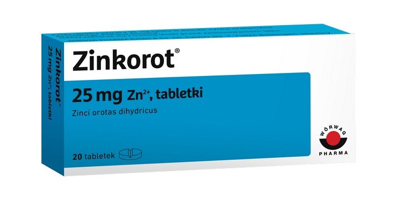 Zinkorot 0,025g x 20 tabl.