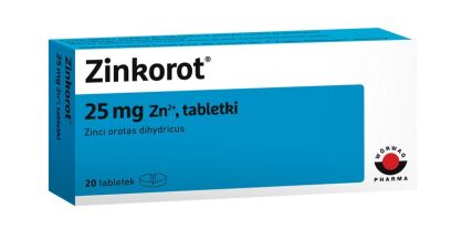 Zinkorot 0,025g x 20 tabl.