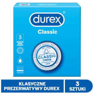 Prez. DUREX Clasic x 3szt.