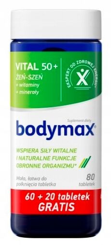 Bodymax Vital 50+ x 80tabl.