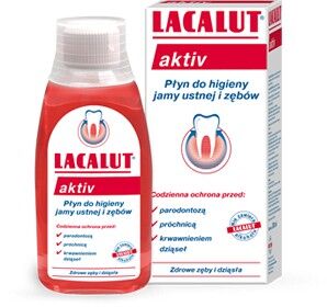 Płyn d/płukania LACALUT ACTIV 300ml