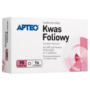 Kwas foliowy APTEO 90 tabletek