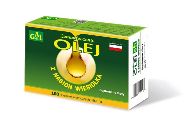 Olej z wiesiołka x 100 kaps.