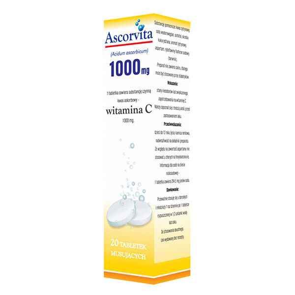 Vit. C 1000 Ascorvita x 20tbl.mus