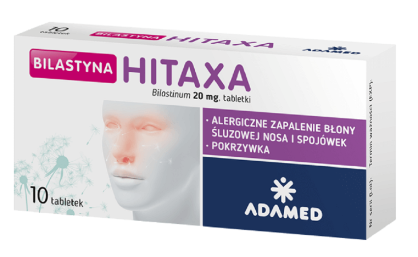 Bilastyna Hitaxa 20mg x 10tabl.