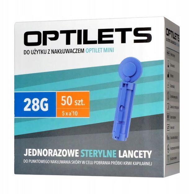 Lancet Optilets x 50szt.