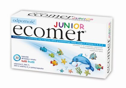 Ecomer Odporność Junior x 30kaps. do żucia