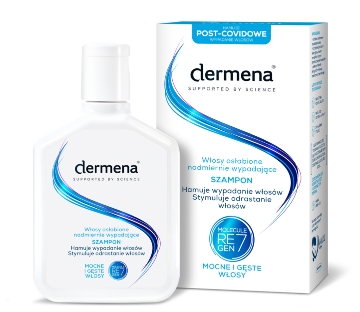 DERMENA szampon 200ml Dwupak 1+1