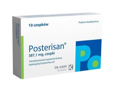 Posterisan czopki x 10czop.