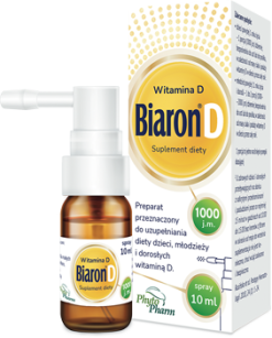 Bioaron D spray 1000 j.m. x 10 ml