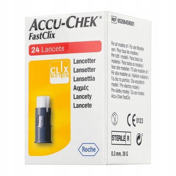 Lancet Accu-Chek FastClix x 24szt